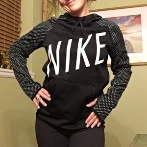 Nike polka dot hoodie